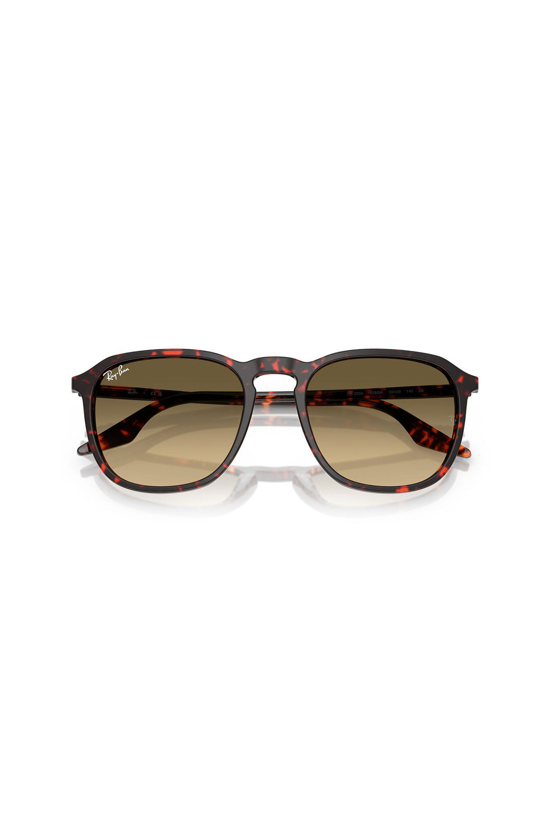 Havana Turtle Sunglasses - Red