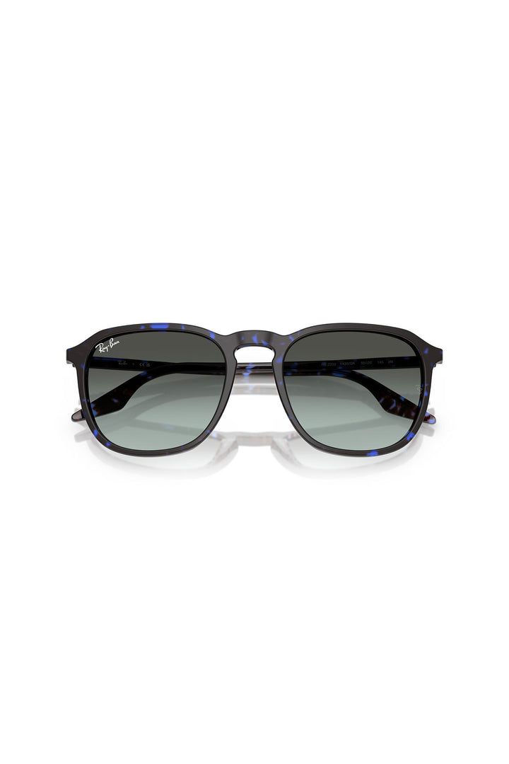Havana Turtle Sunglasses - Blue