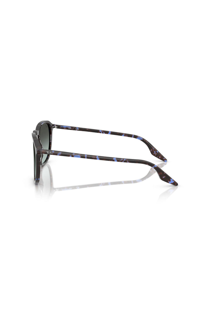 Havana Turtle Sunglasses - Blue