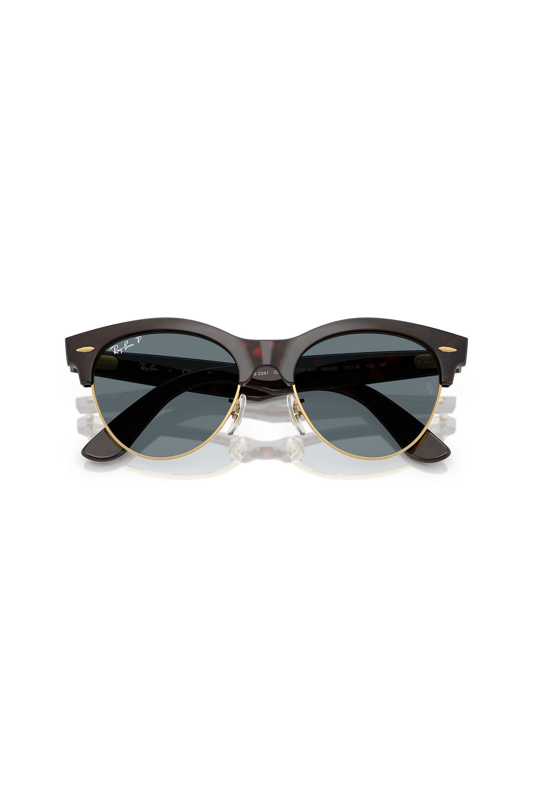 Havana On Gold 51mm Sunglasses - Red/Brown
