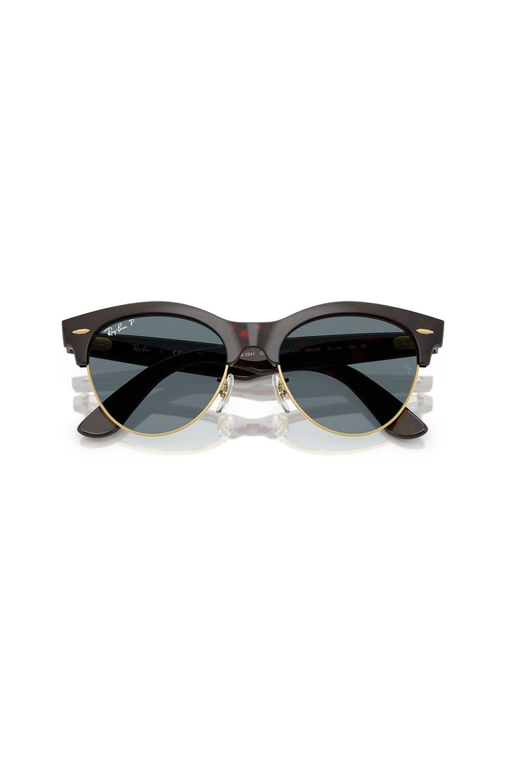 Havana On Gold 51mm Sunglasses - Red/Brown