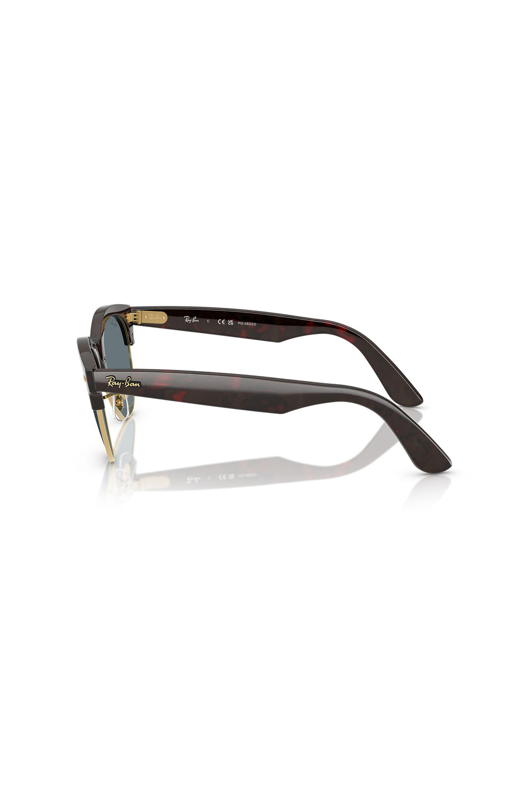 Havana On Gold 51mm Sunglasses - Red/Brown