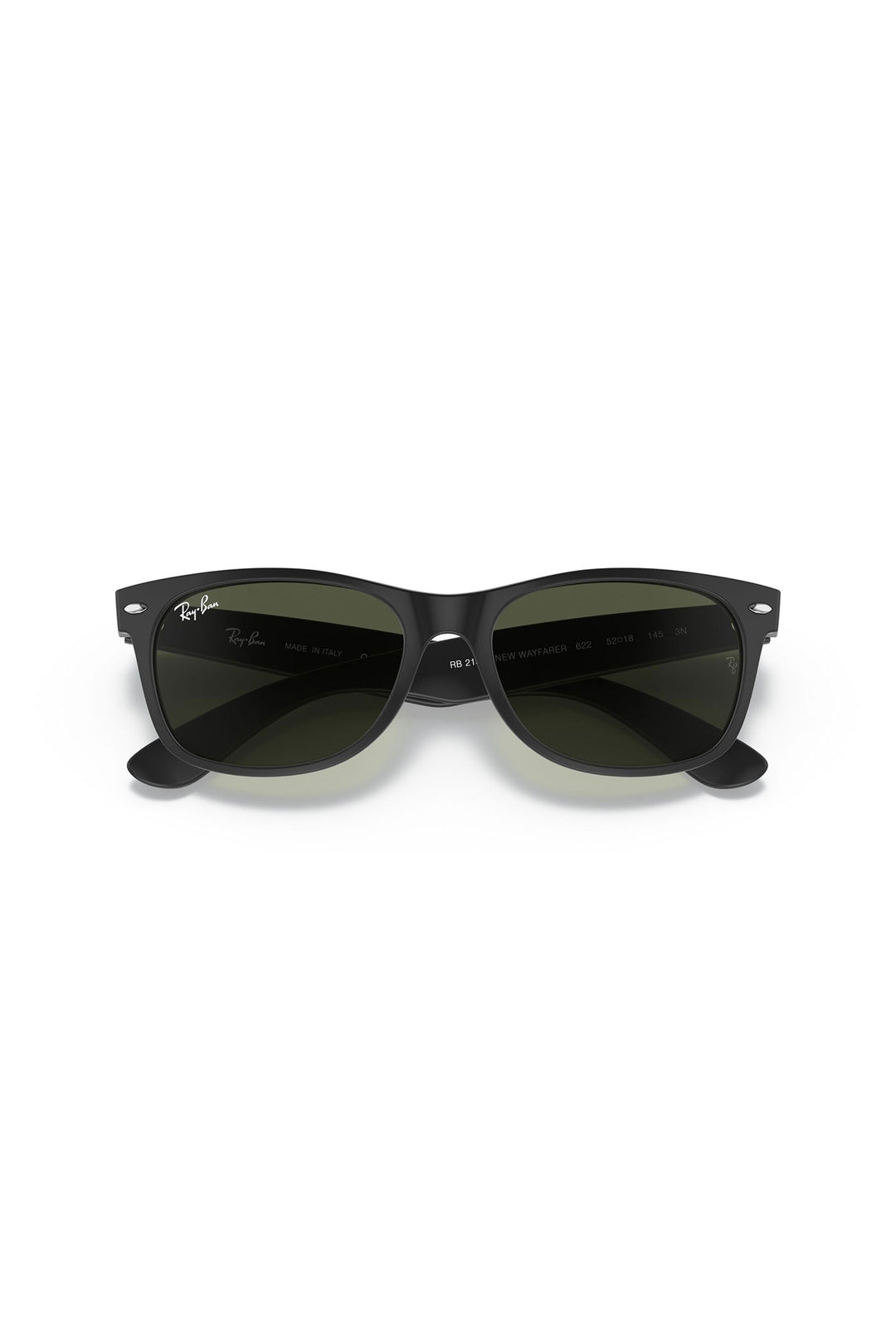 Classic Wayfarer Sunglasses - Green/Black