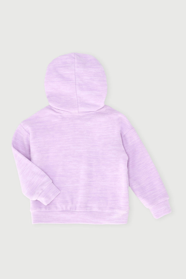 Pre-Girls Microfleece Tracktop - Lilac