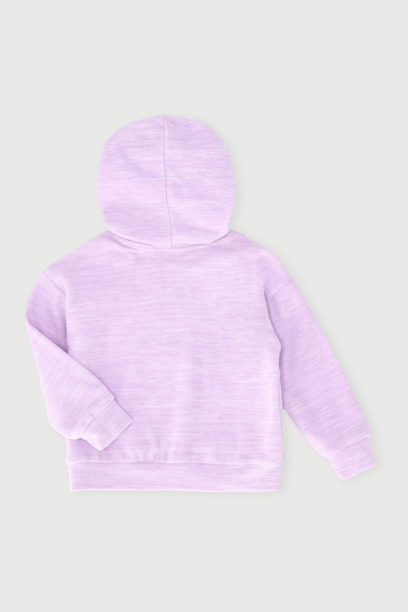 Pre-Girls Microfleece Tracktop - Lilac