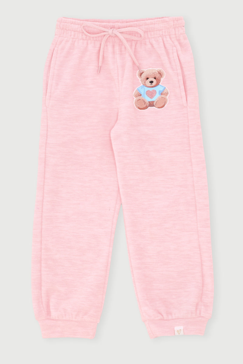 Pre- Girls Microfleece Jogger - Pink