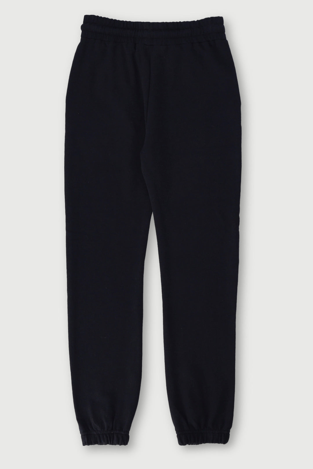 Boys Unbrushed Fleece Jogger - Black