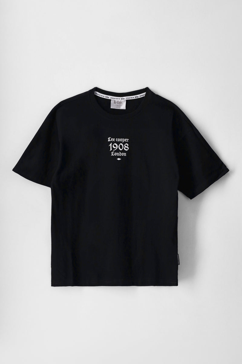 Boys Alois Oversized T-Shirt - Black