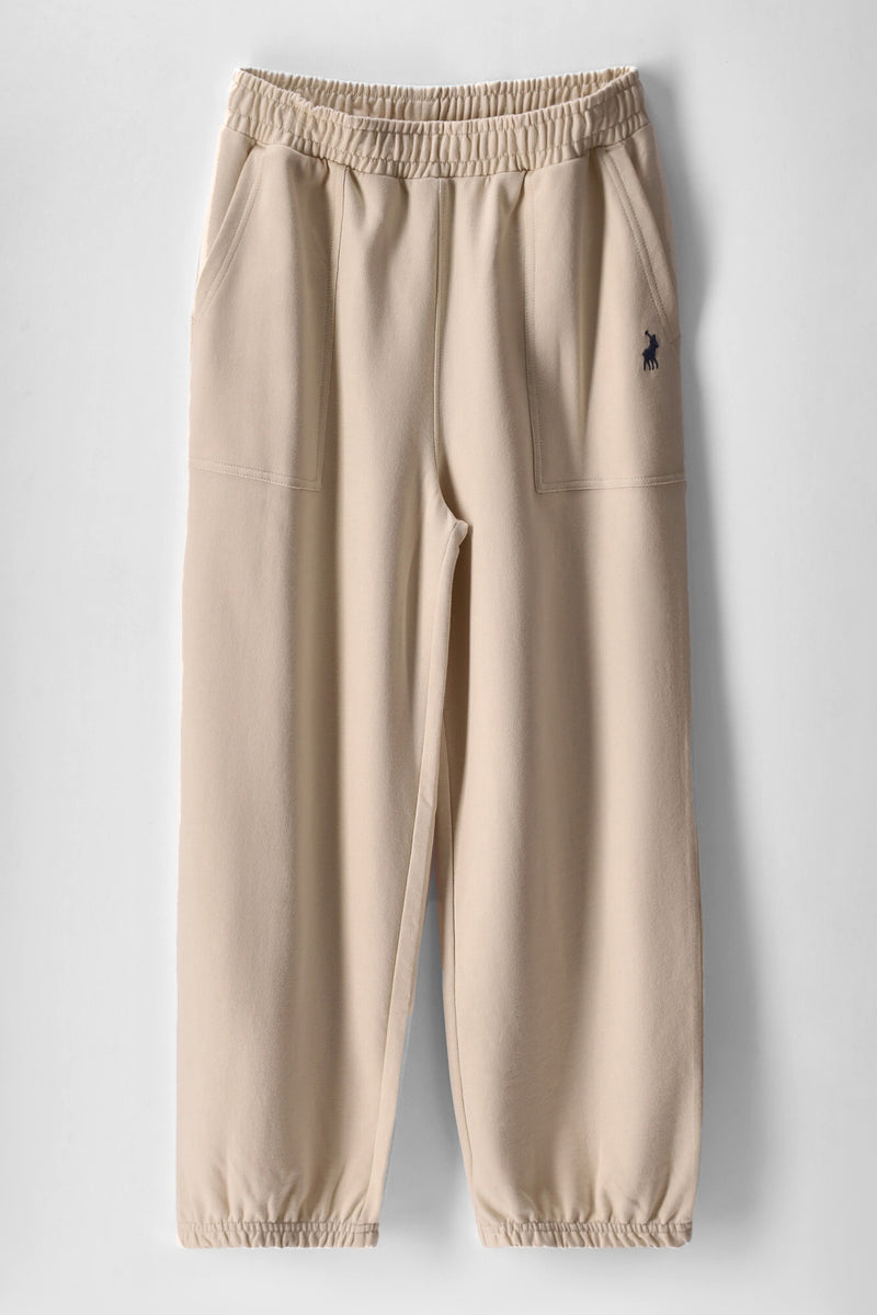Girls Bailey Balloon Leg Jogger - Sand