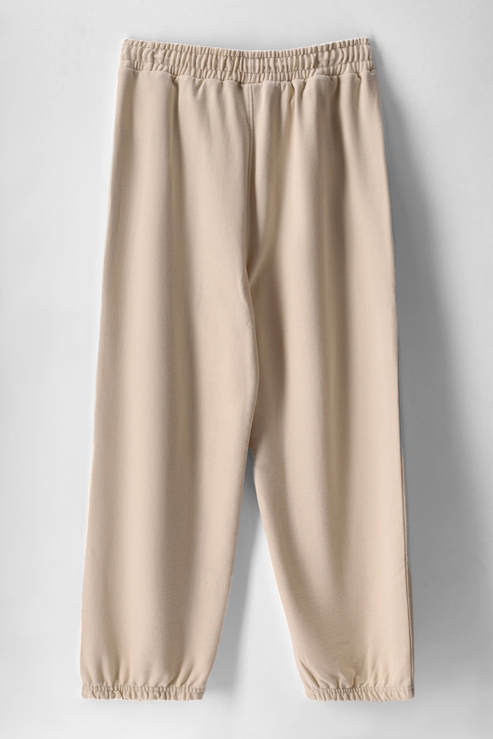 Girls Bailey Balloon Leg Jogger - Sand
