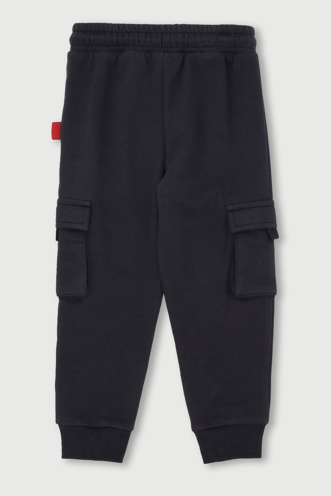 Pre- Boys V Day Cargo Pocket Spiderman Jogger - Black
