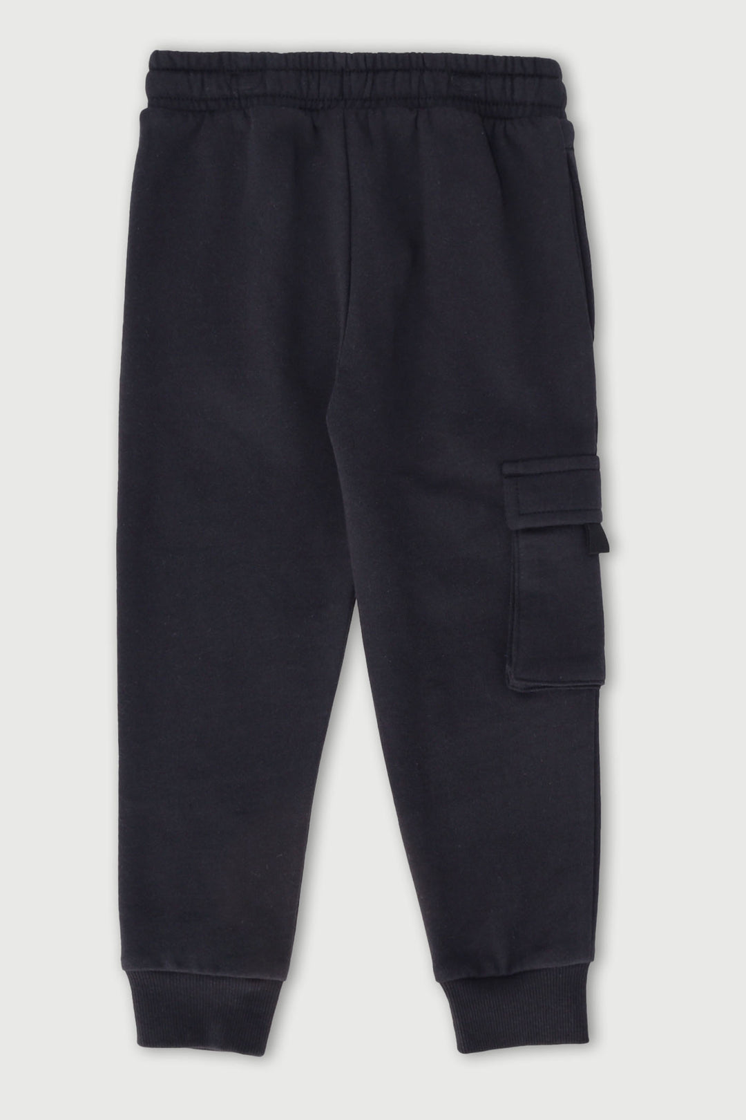 Pre-Boys Cargo Print Jogger - Black