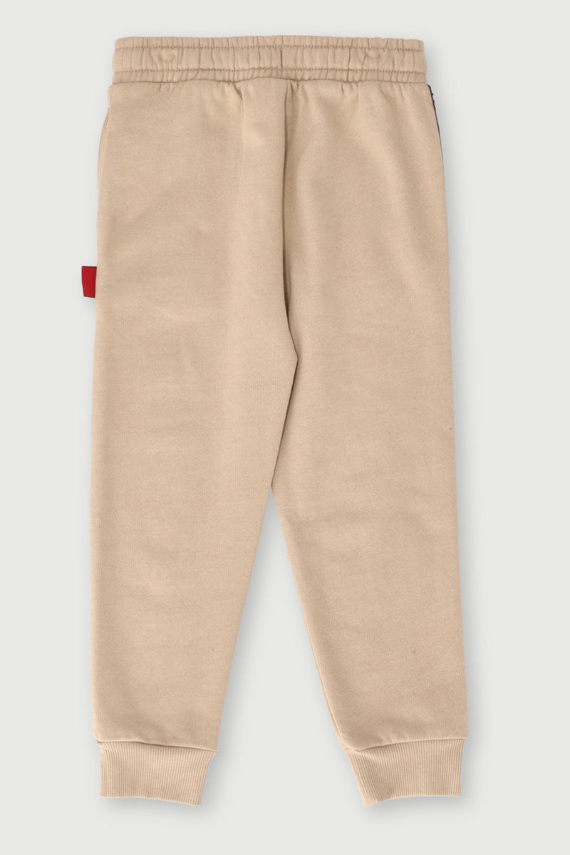 Pre-Boys Tape Jogger - Stone