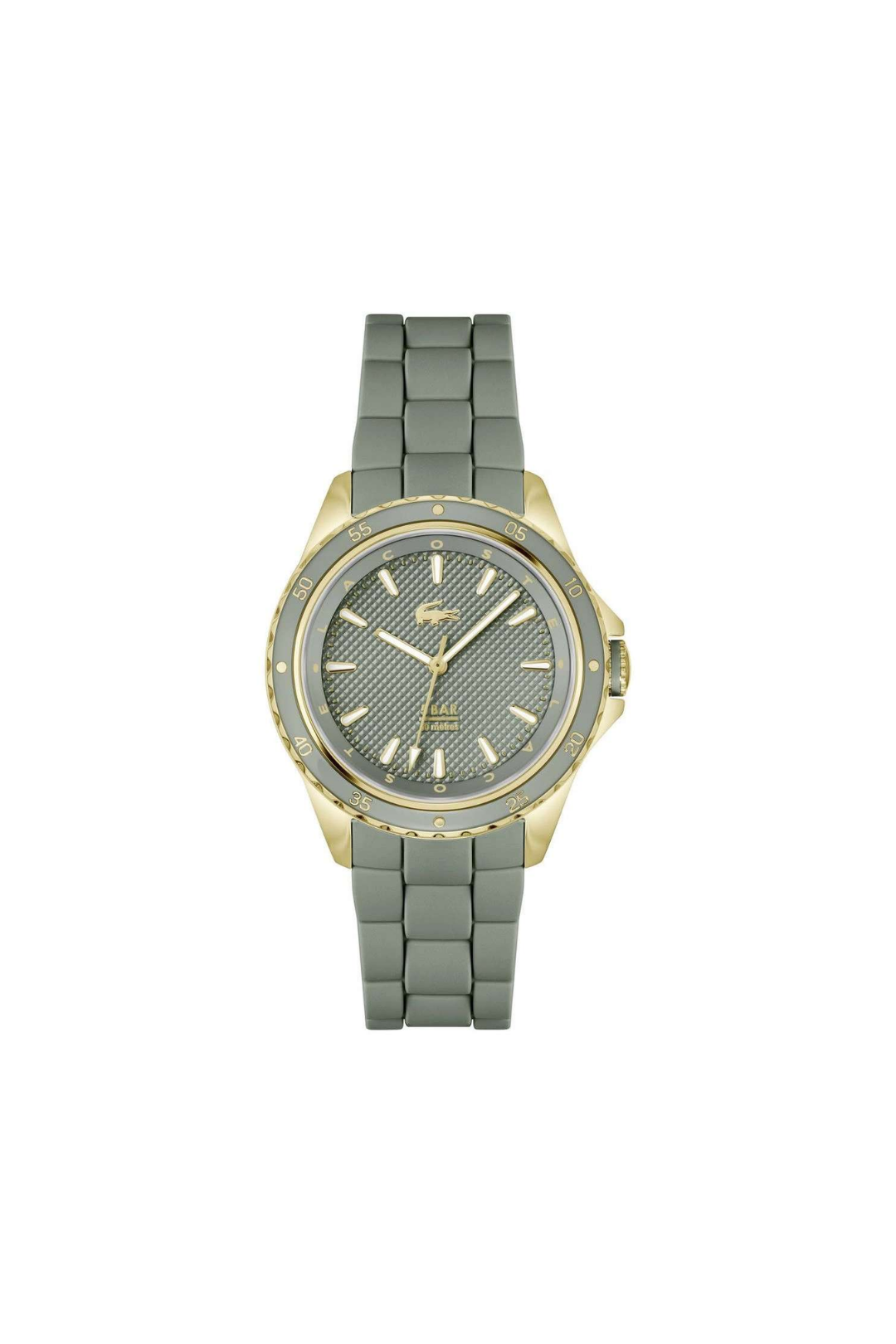 Santorini Gold Ionic Plated Stainless Steel Case - Olive