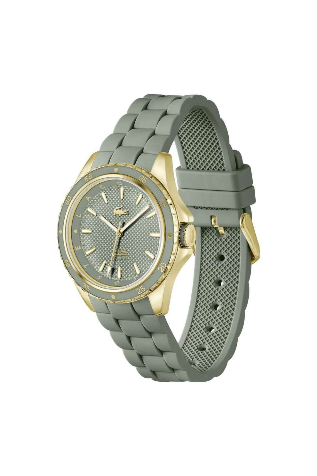 Santorini Gold Ionic Plated Stainless Steel Case - Olive