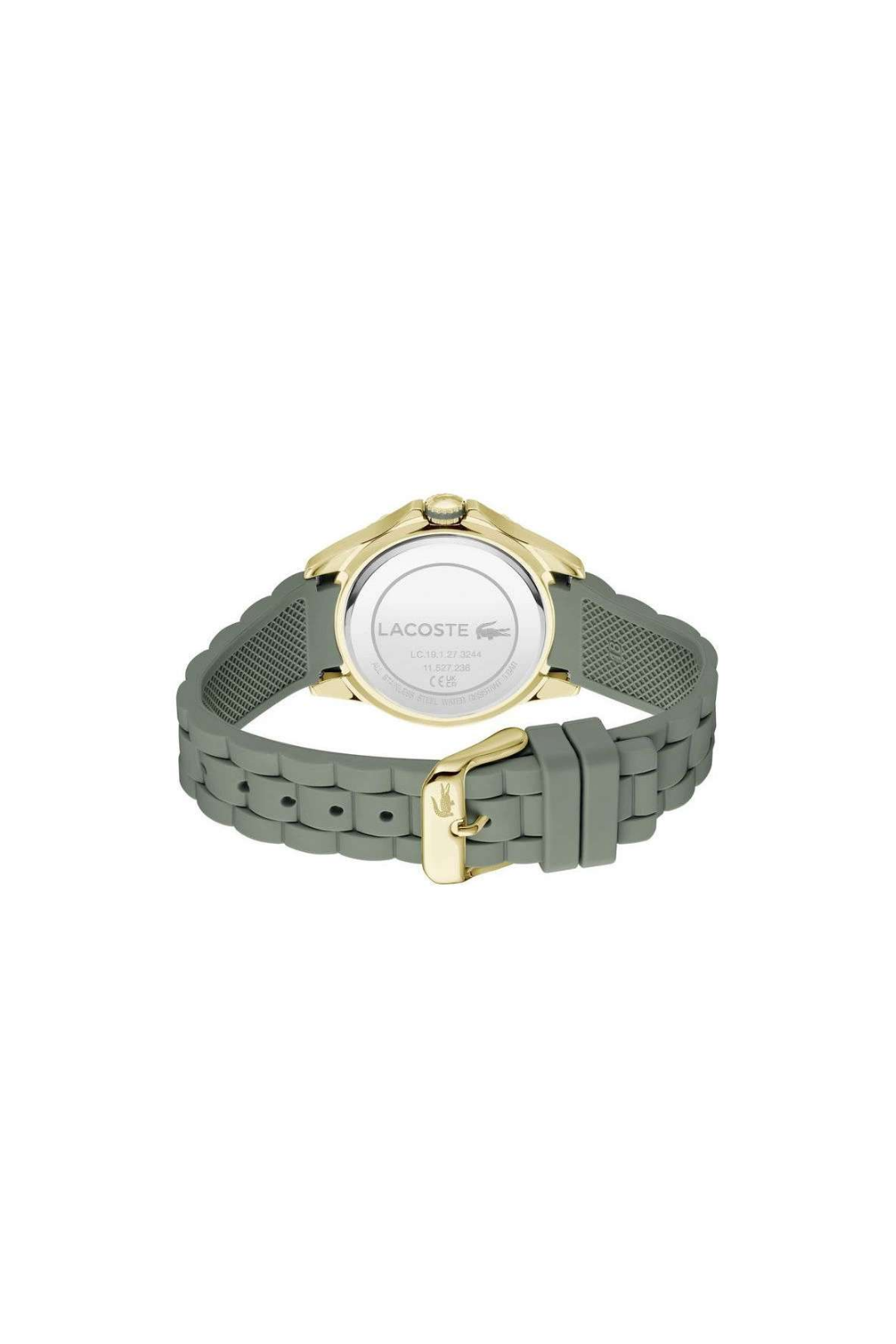 Santorini Gold Ionic Plated Stainless Steel Case - Olive