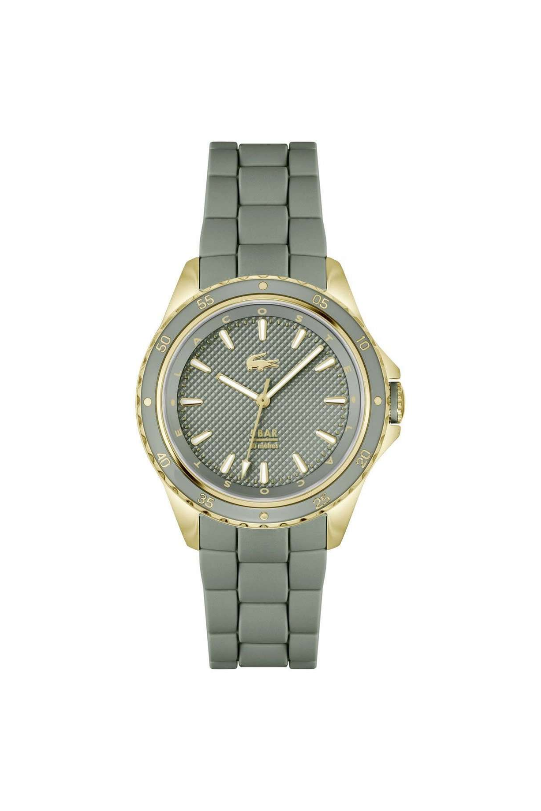 Santorini Gold Ionic Plated Stainless Steel Case - Olive