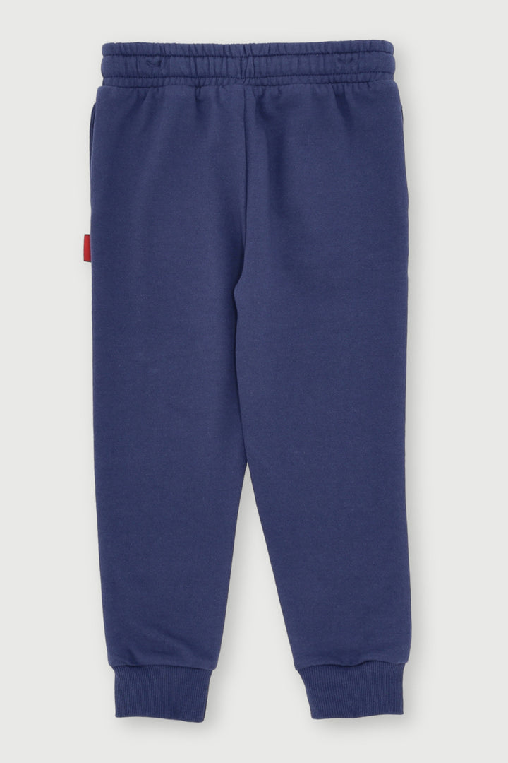 Pre- Boys Spiderman Foil Jogger - Navy