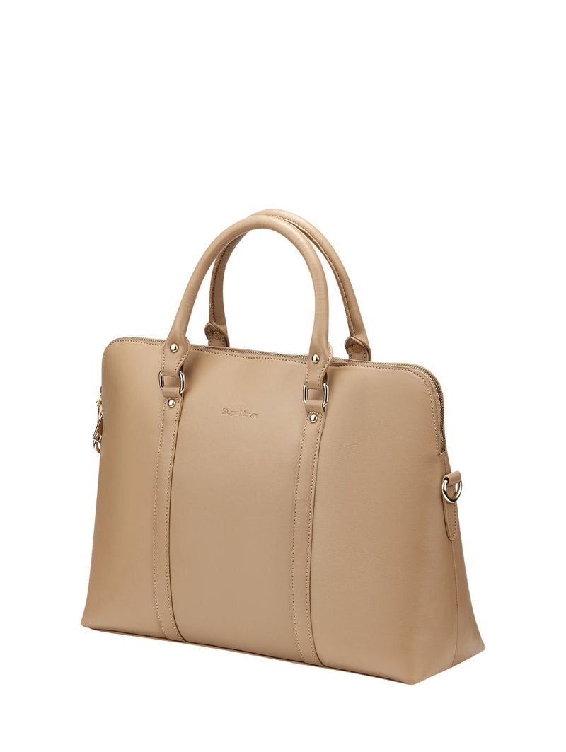 Azura 15.6"Ladies Laptop Tote Bag - Taupe