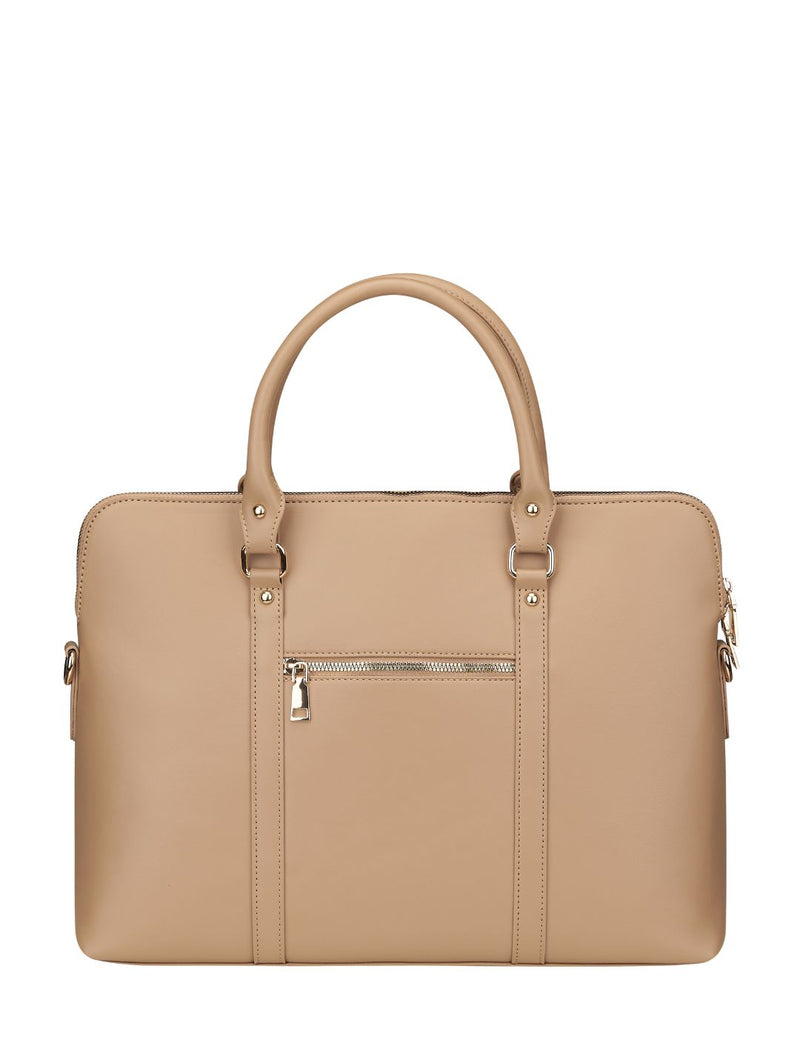 Azura 15.6"Ladies Laptop Tote Bag - Taupe
