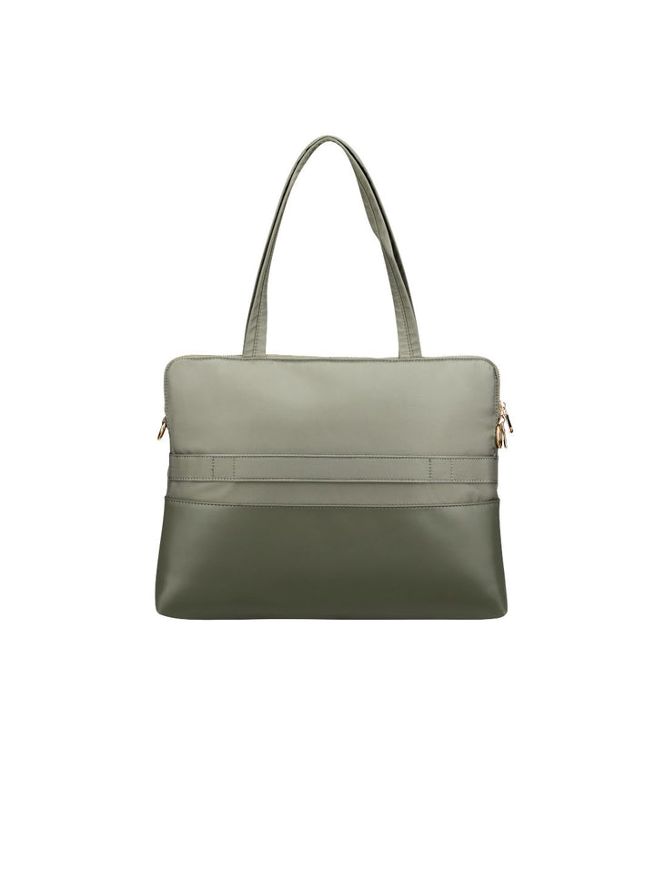 Gwen 15.6" Laptop Bag - Moss Green
