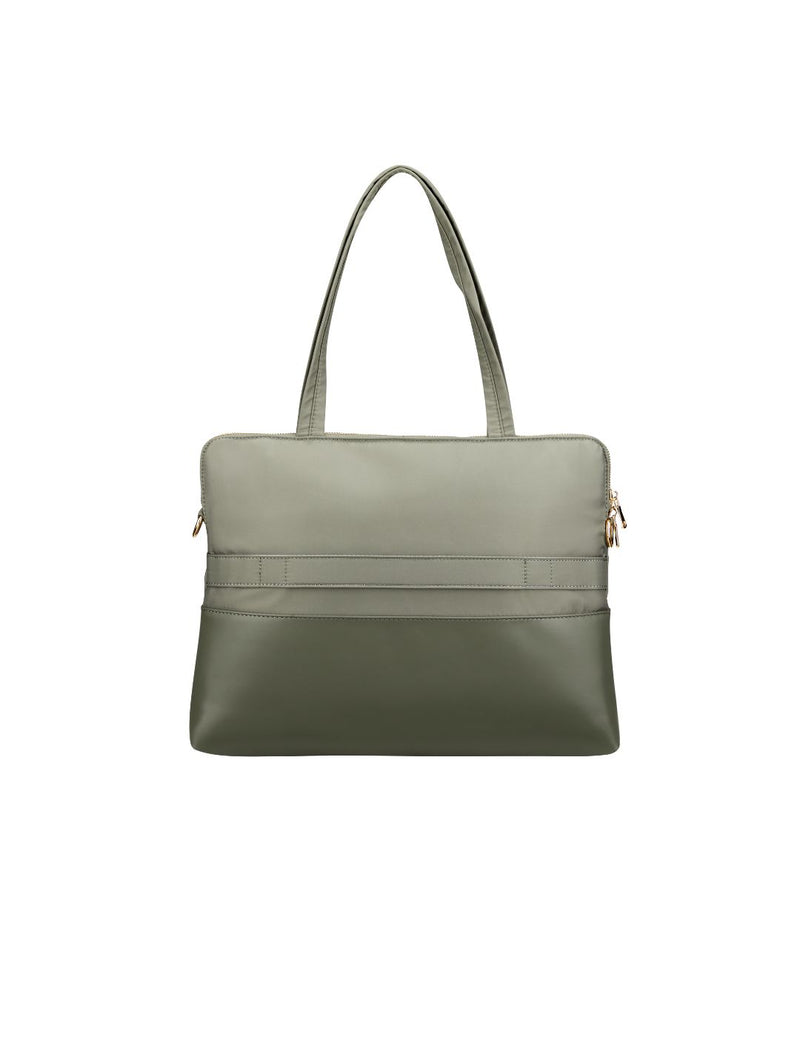 Gwen 15.6" Laptop Bag - Moss Green