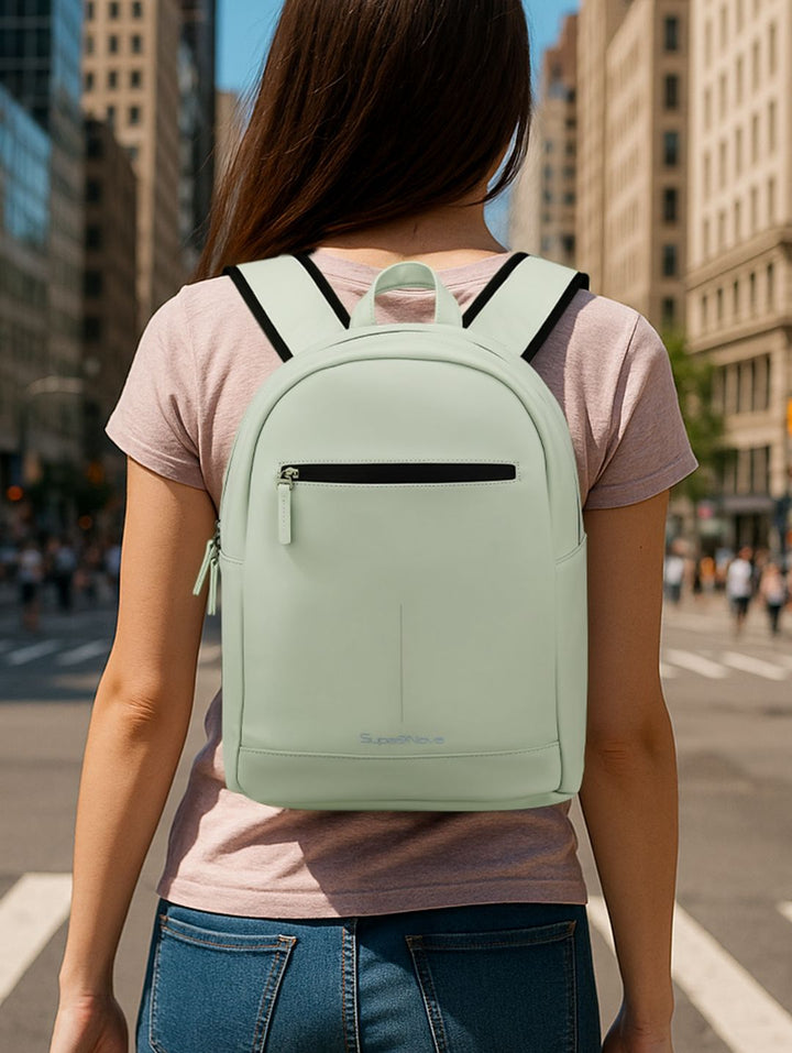 Layla 15.6"Laptop Backpack - Mint