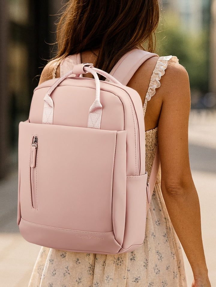 Sutton 14.1"Laptop Backpack - Light Pink