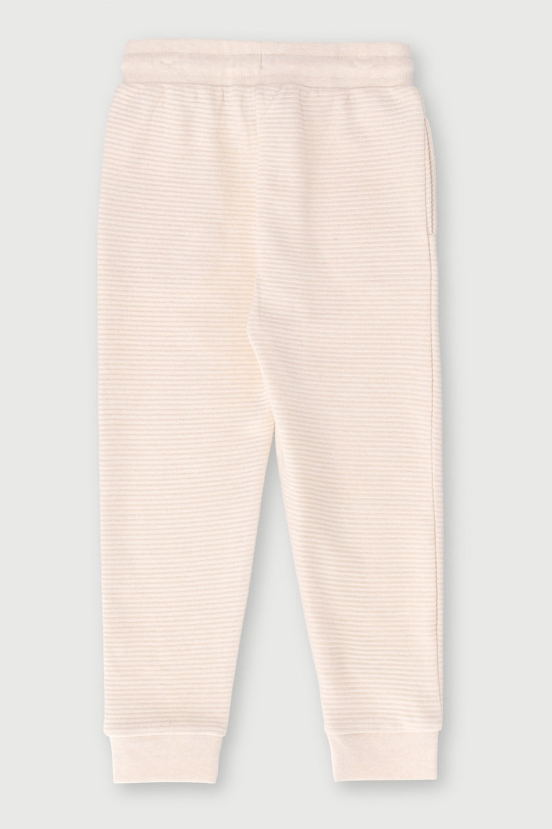 Pre-Boys NY Embellished Tetured Jogger - Ecru