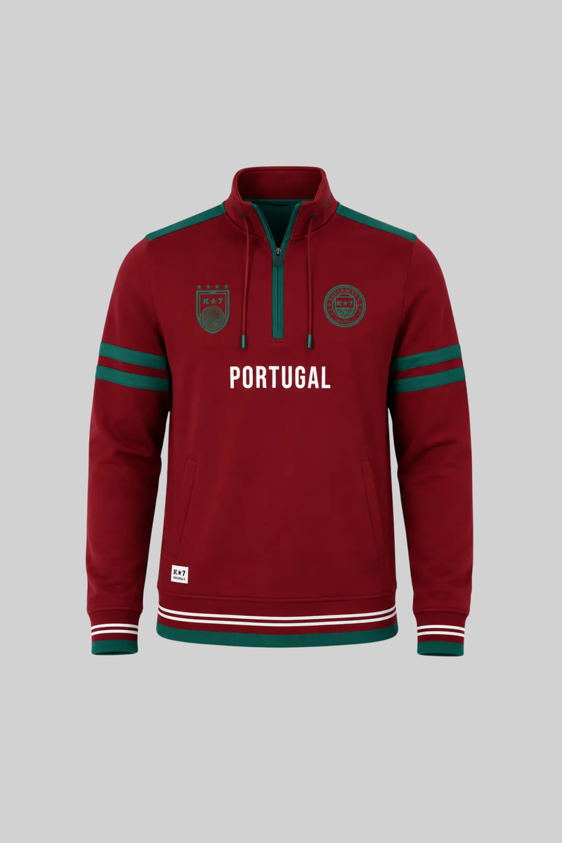 Formation Quarter Zip Tracktop - Maroon