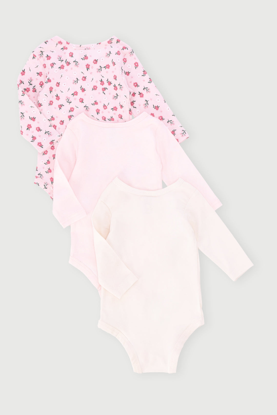 Baby Girls 3 Pack Fashion Vest - Pink