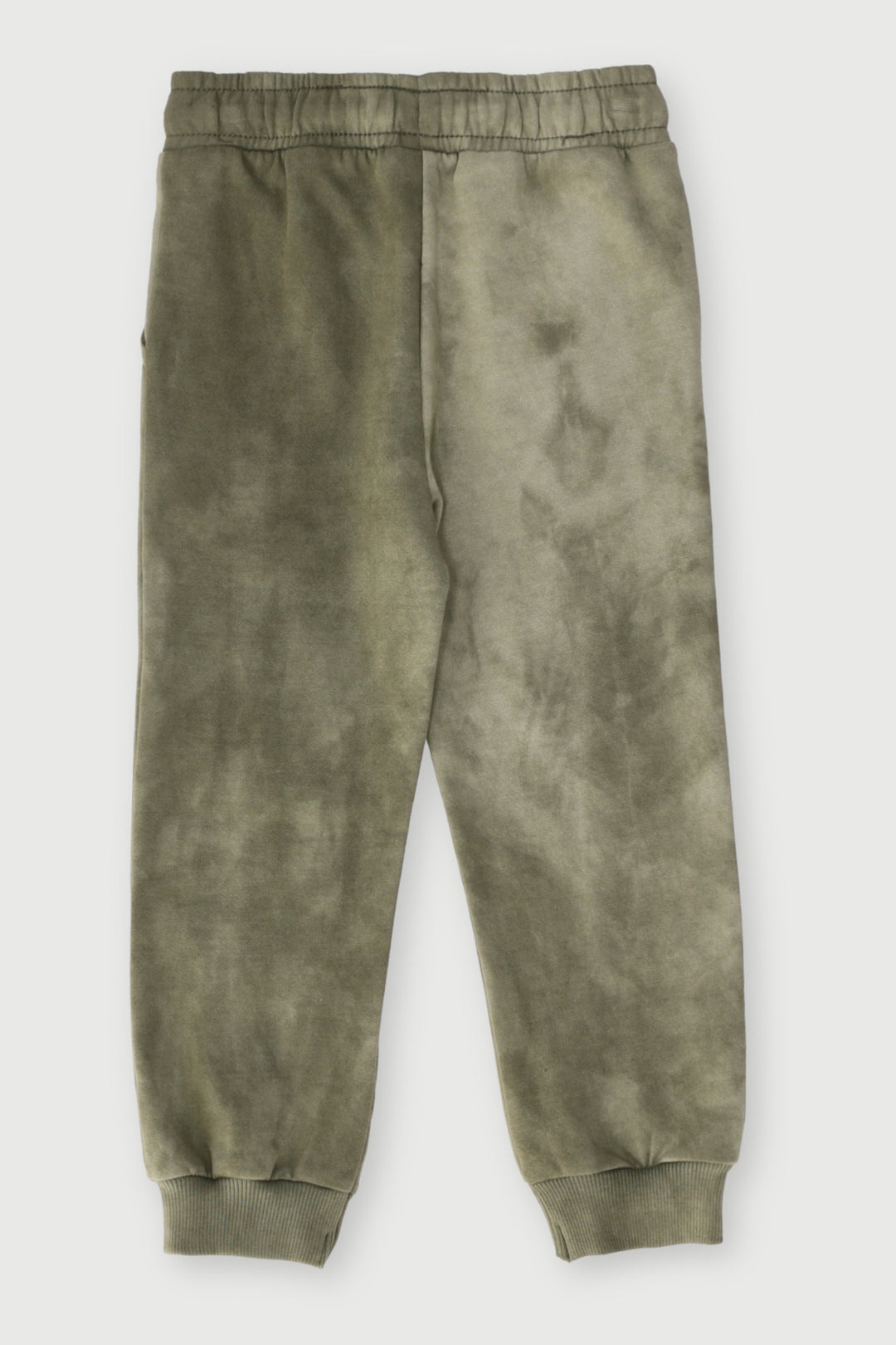 Pre-Boys Tie Dye Joggers  - Olive