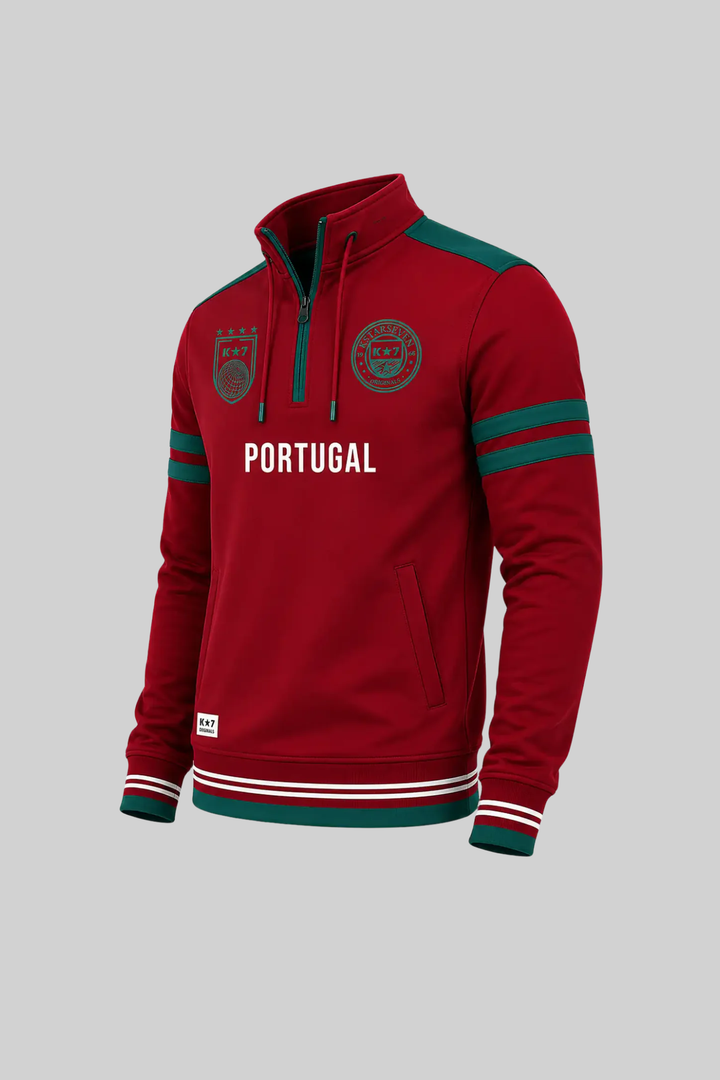 Formation Quarter Zip Tracktop - Maroon
