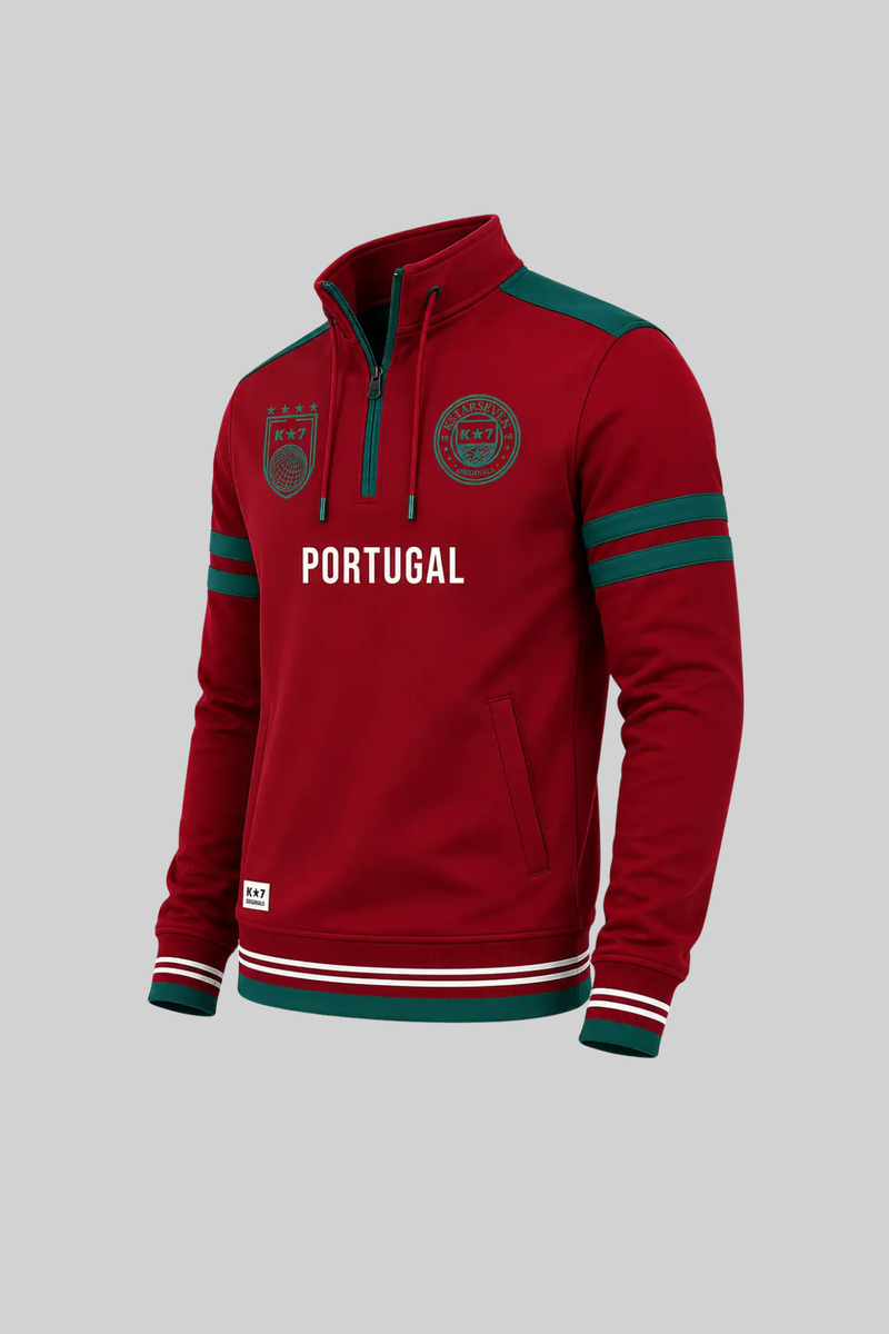 Formation Quarter Zip Tracktop - Maroon