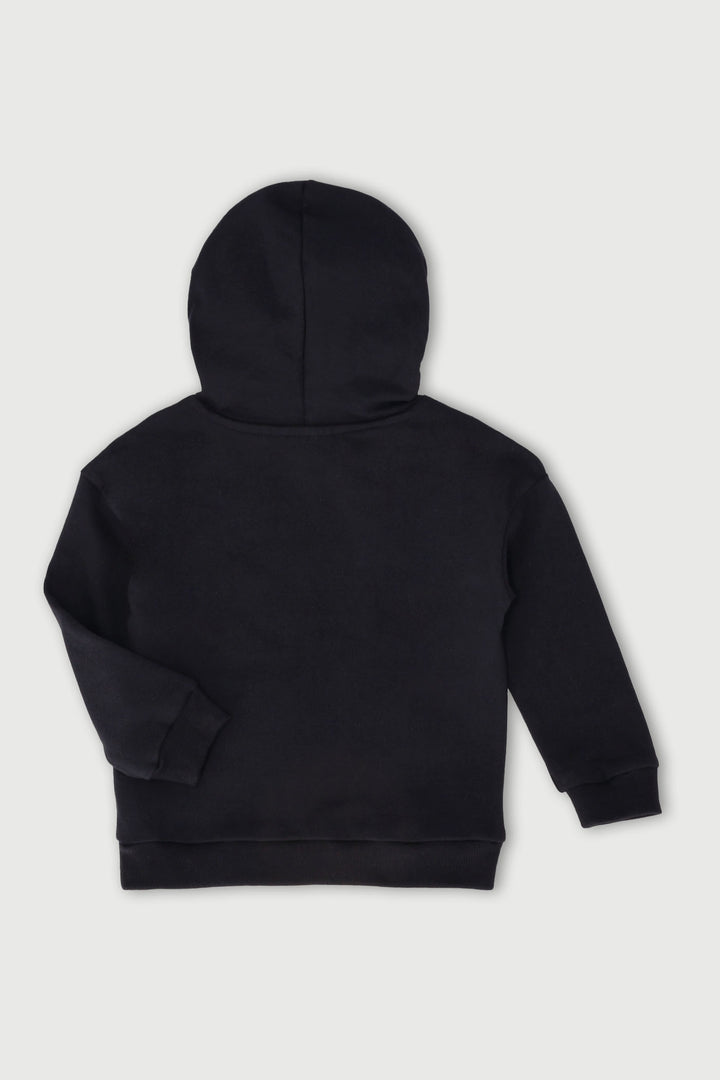 Pre-Boys Long Sleeve Hoody - Black