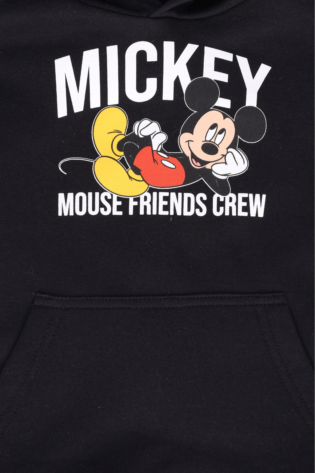 Pre-Boys Long Sleeve Hoody - Black