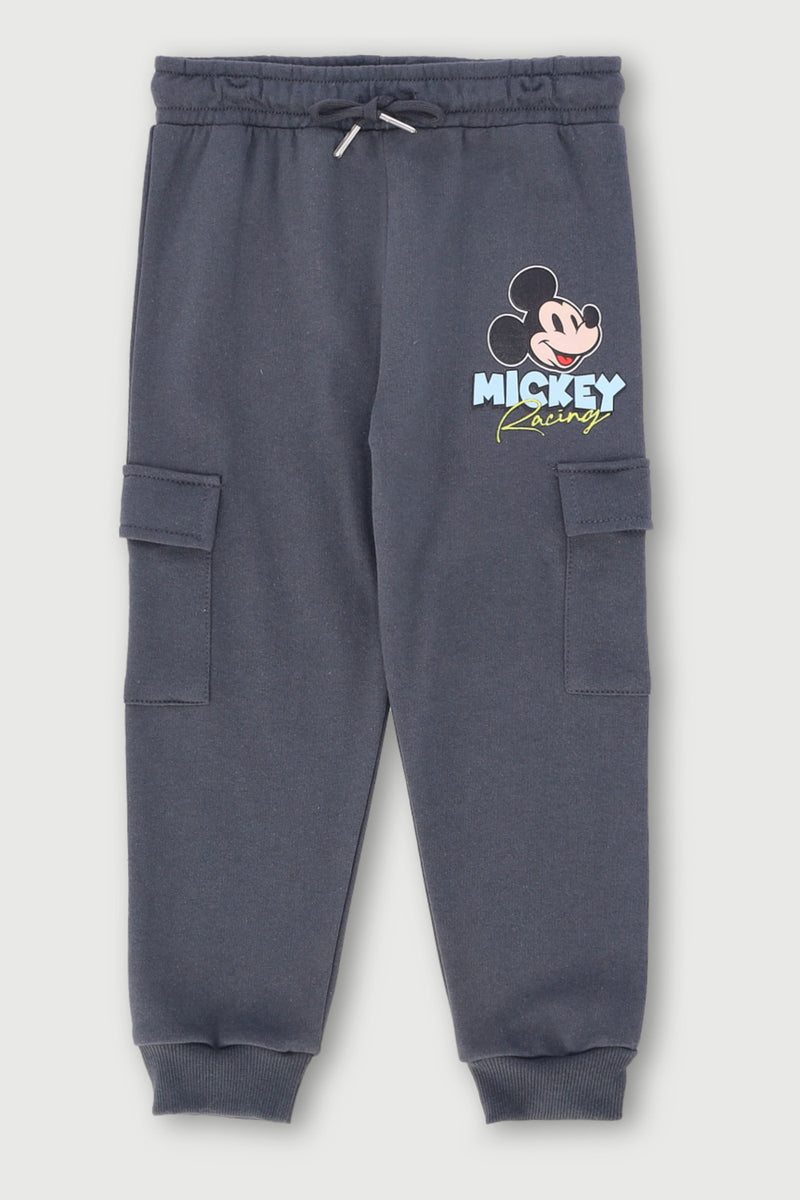 Pre-Boys Mickey F1 Jogger - Charcoal