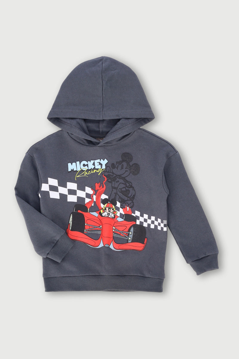Pre-Boys Mickey F1 Hoody - Charcoal