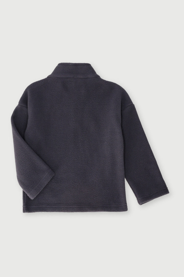 Pre-Boys 1/4 Zip Polar Fleece - Charcoal