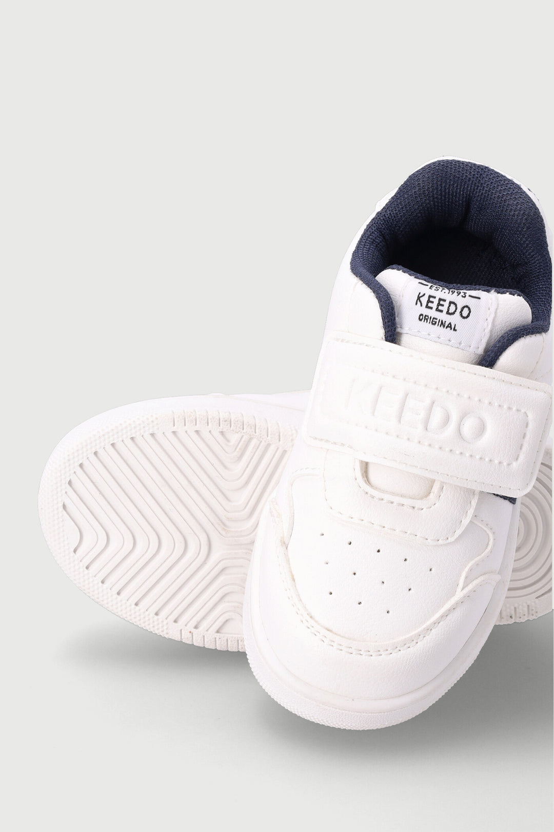 Keedo Boys Court Sneaker - White