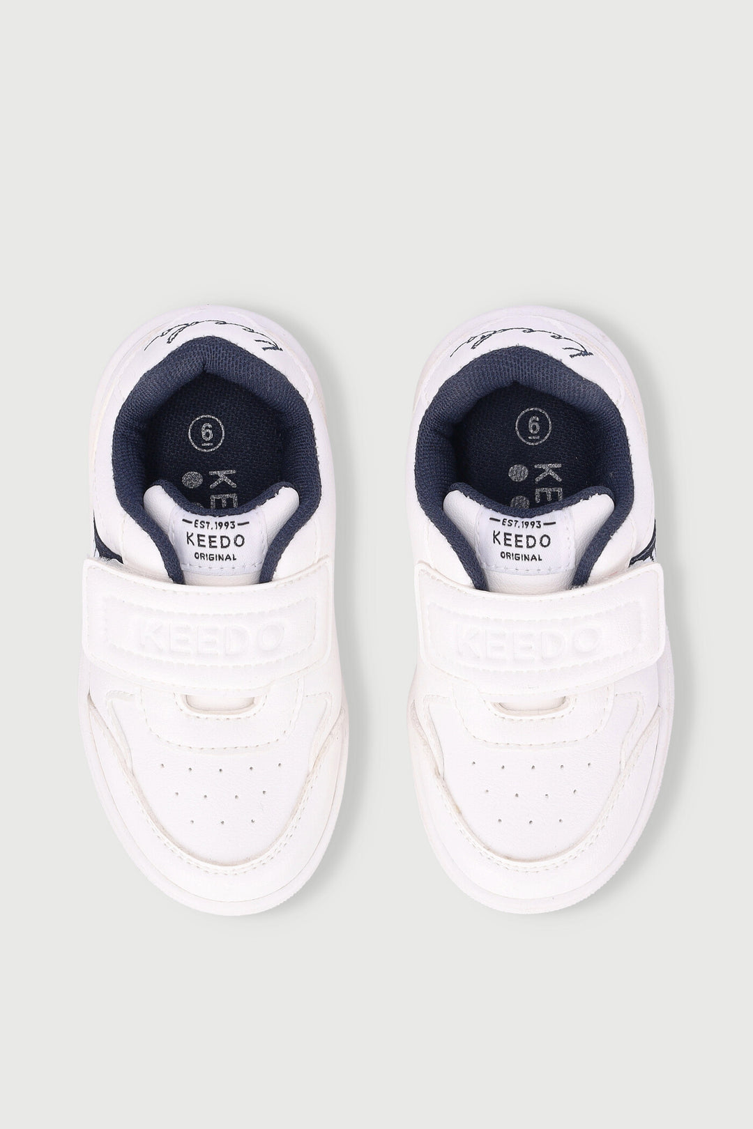 Keedo Boys Court Sneaker - White