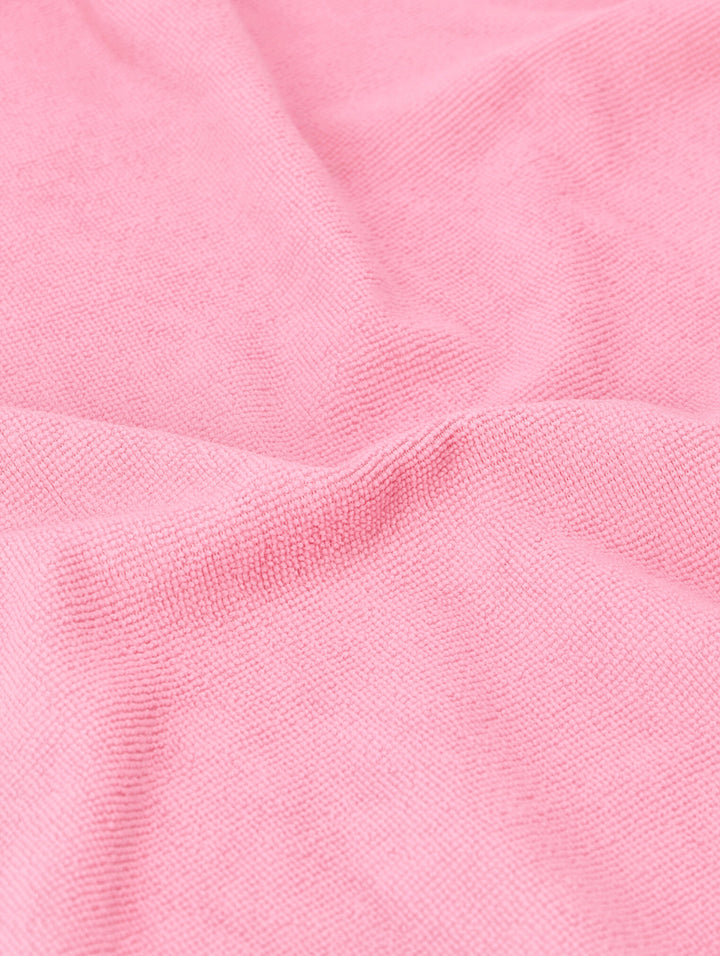 Baby Girls Floral Hooded Towel - Pink