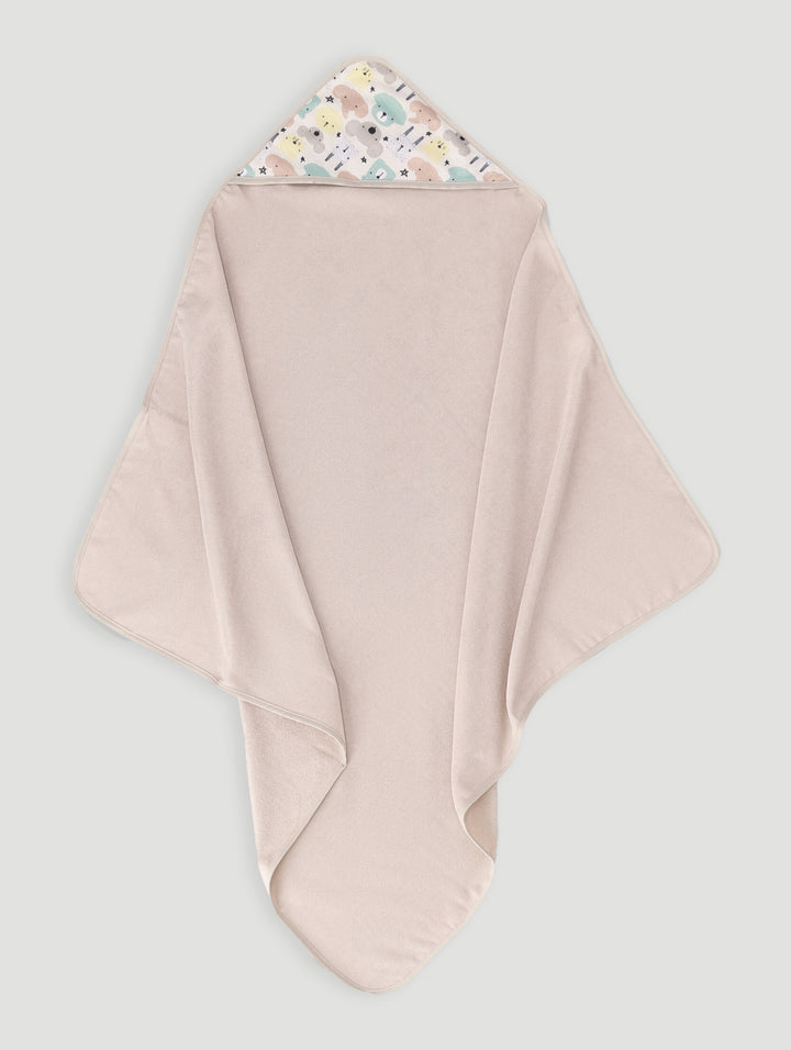 Baby Hooded Towel - Cream