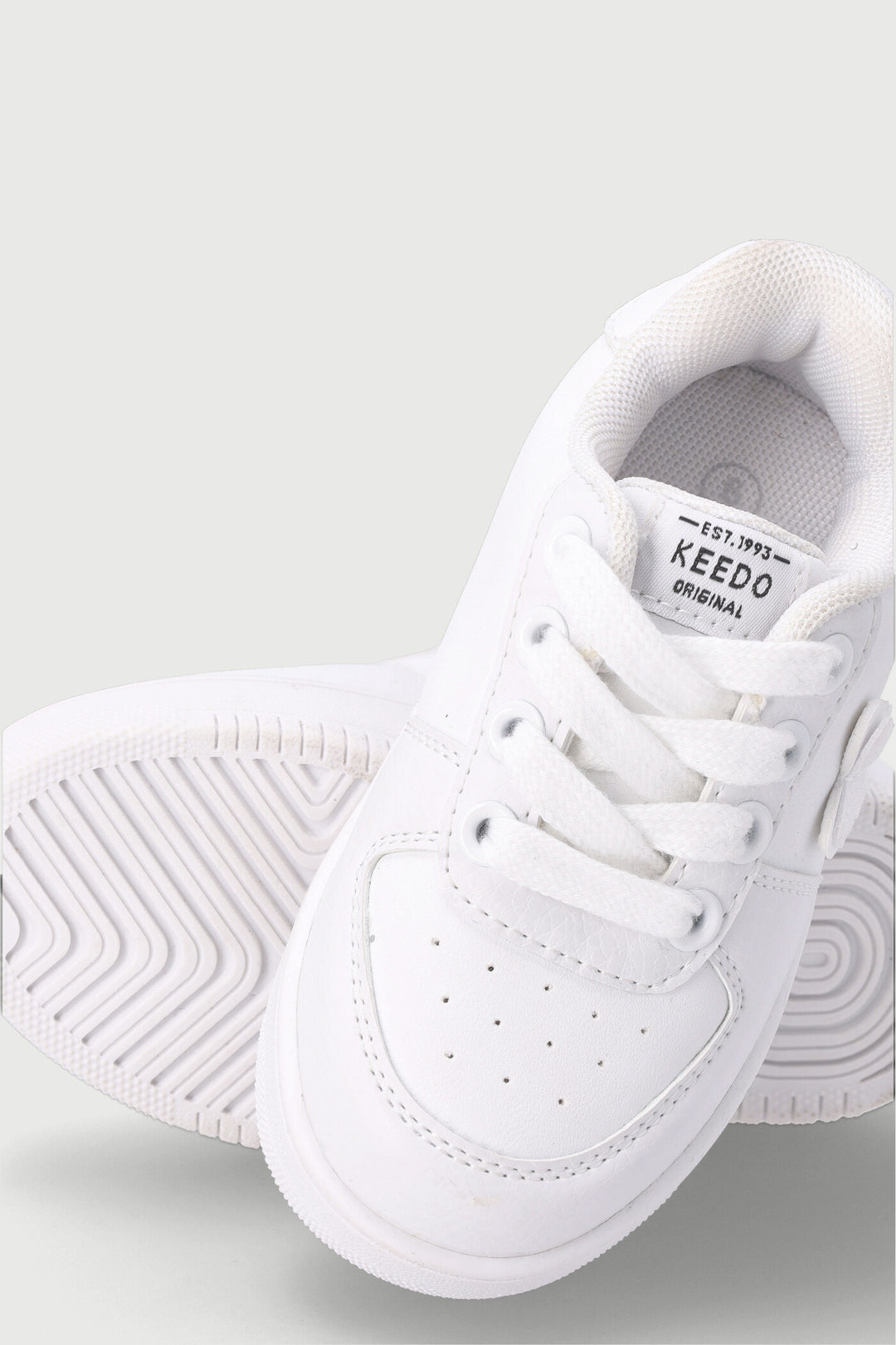 Keedo Girls Butterfly Sneaker - White