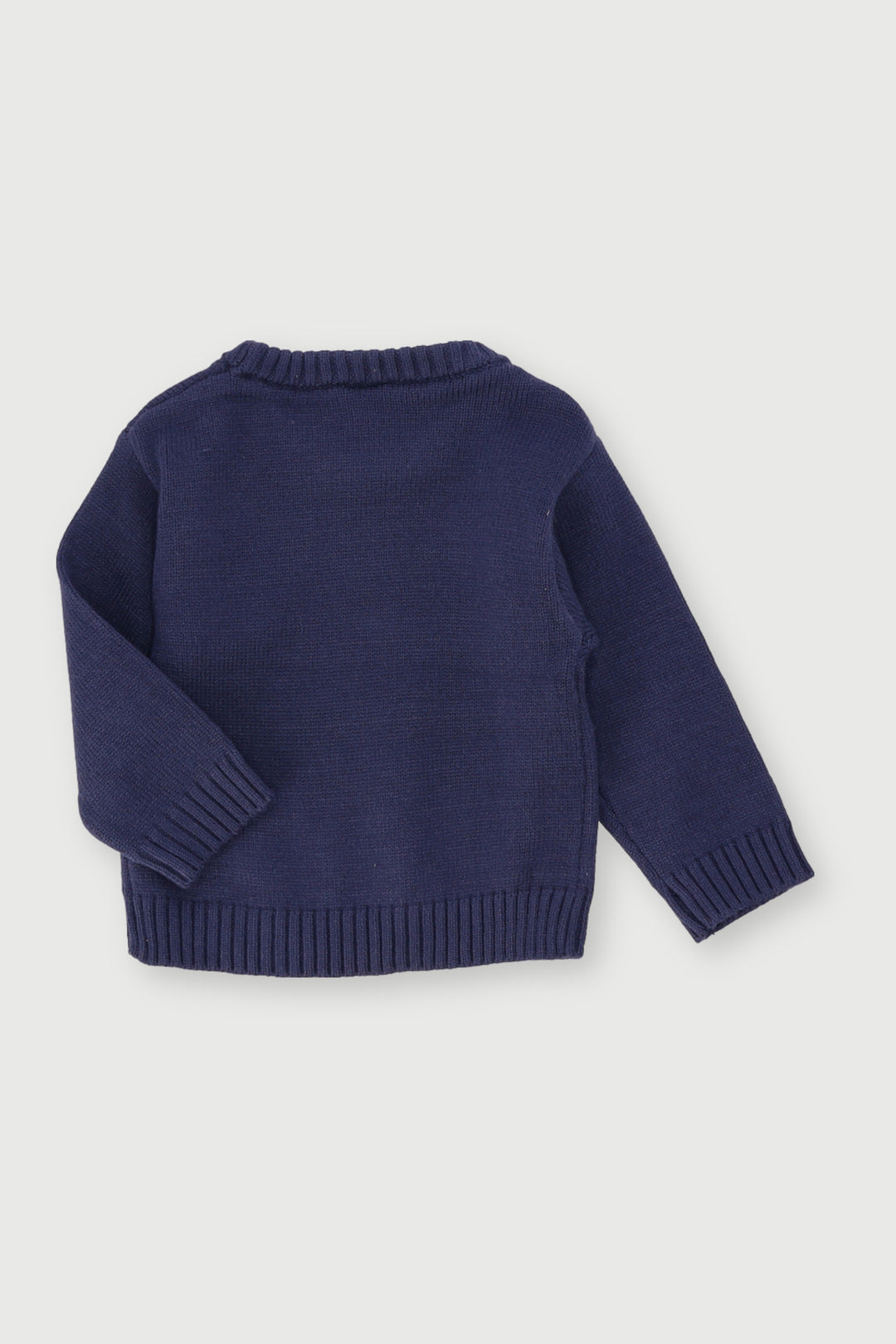 Baby Boys Dino Print Pullover - Navy