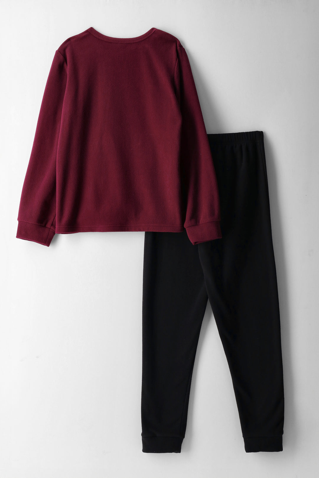 Boys Penguin Sleep Set - Burgundy