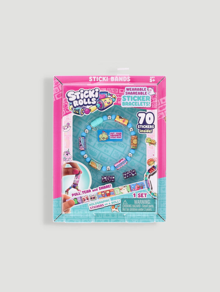 Pre-Girls Sticki Rolls Sticki Band Single Pack 16Pc Cdu S1 - Multi