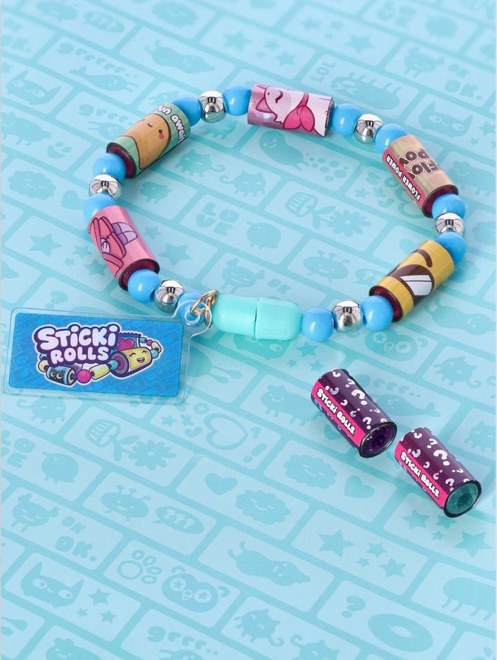 Pre-Girls Sticki Rolls Sticki Band Single Pack 16Pc Cdu S1 - Multi