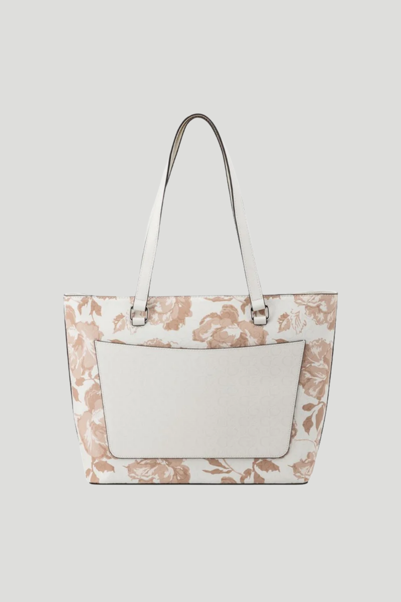 Jillian Tote Bag - White