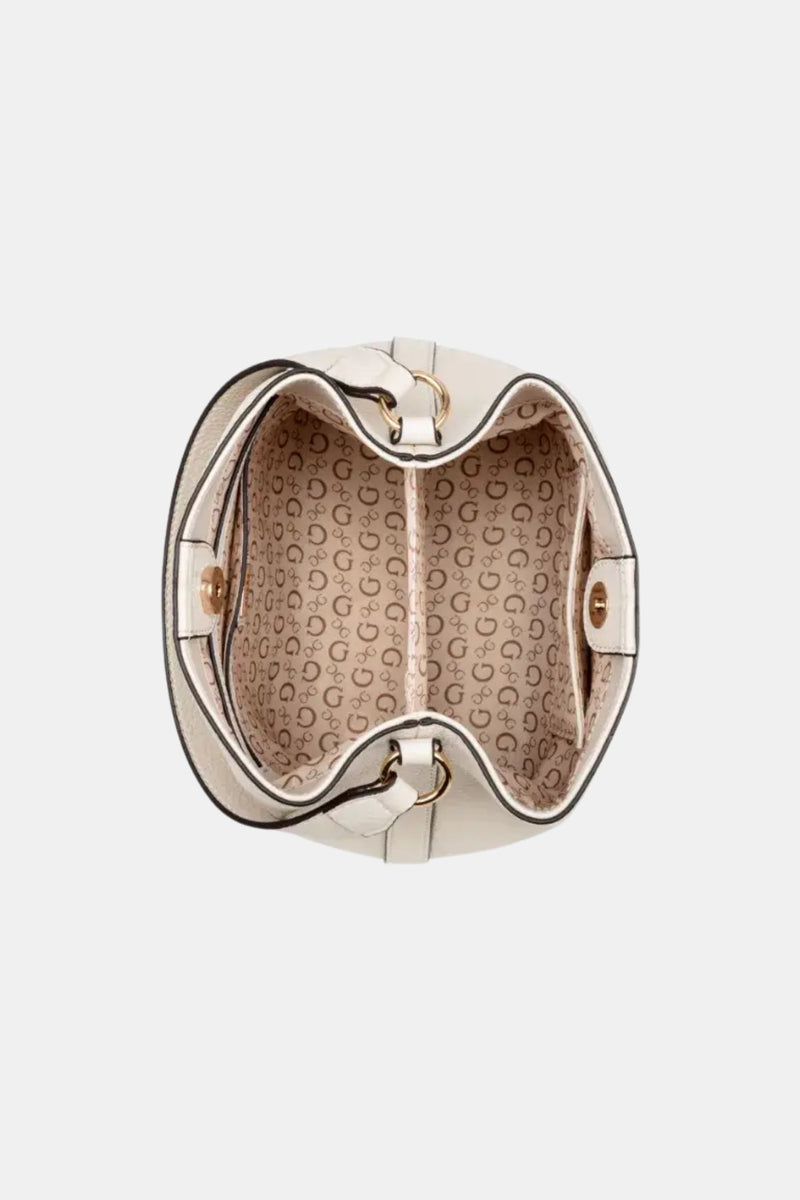 Wells Crossbody Bucket Bag - Stone